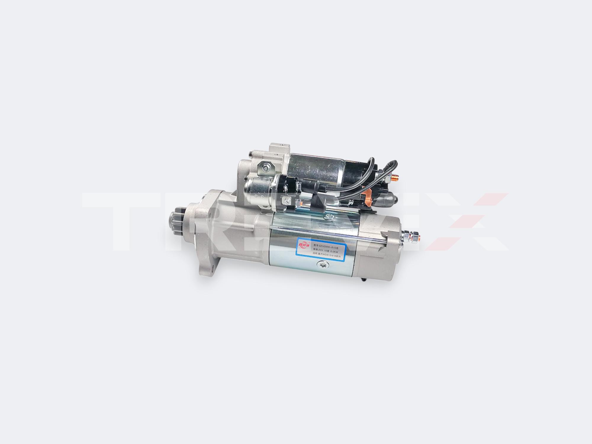 Стартер (10 зубьев) ДВС Weichai WD615G220 (6126000904790)