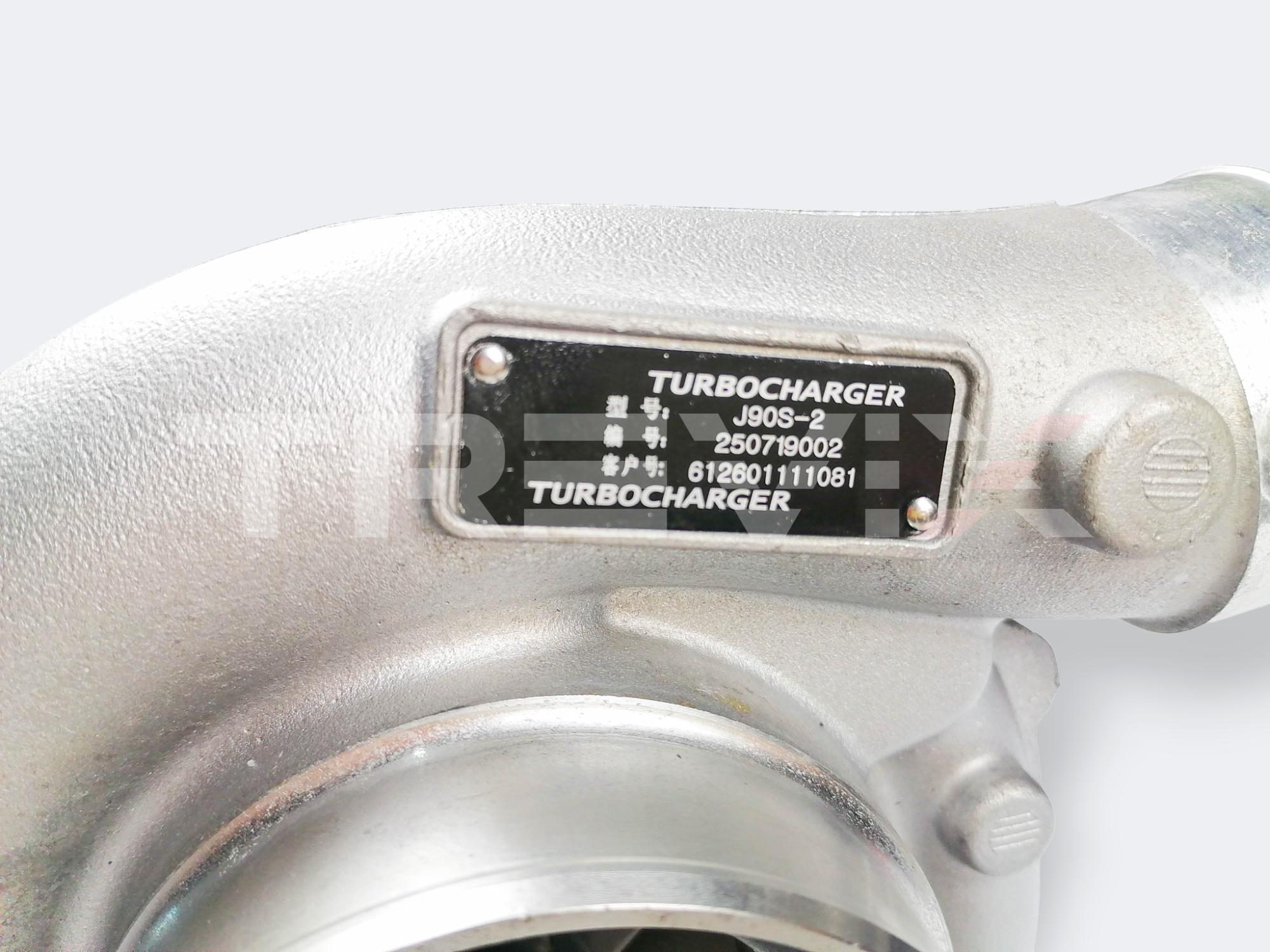 Турбокомпрессор J90S-2 (612601111081) Weichai WD10
